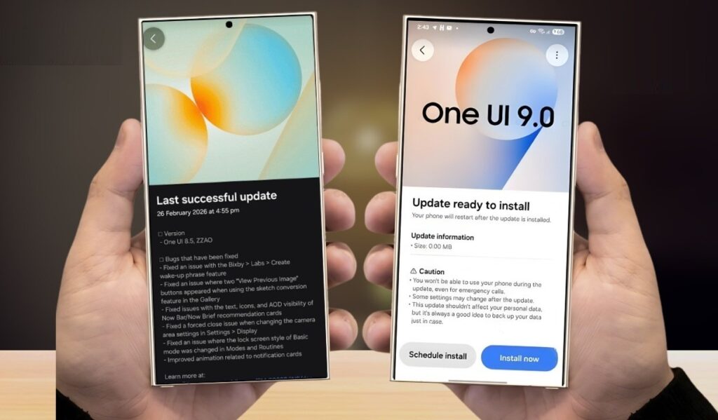 Overview of key One UI 9 features. Image: Tech Torch-Russian. Photo.