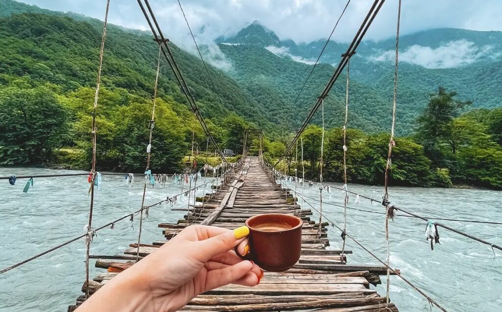 Galidzga Swing suspension bridge. Image source: a-gid.com