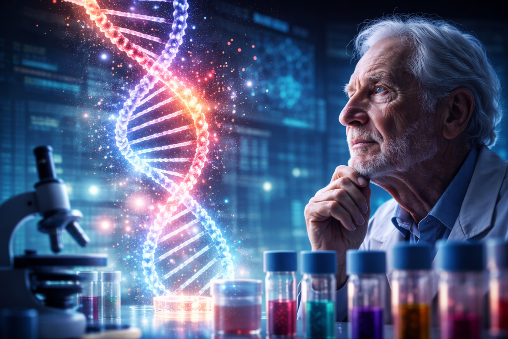 Which Blood Molecules Are Linked to Lifespan. Age alone proved weaker than molecular markers: several piRNAs in blood plasma accurately predicted two-year survival in elderly people. Photo.