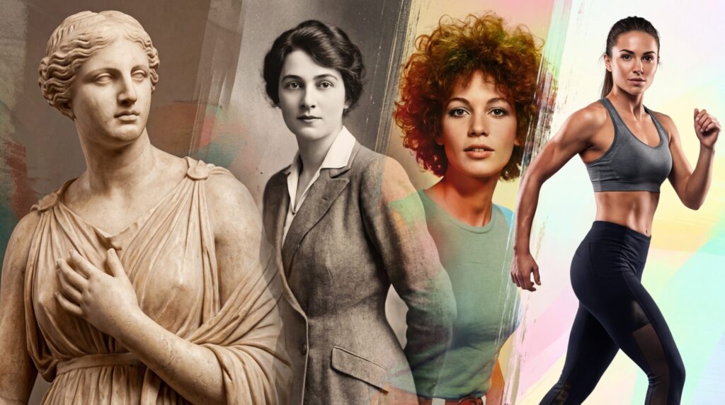 The ideal female figure has changed dramatically from era to era.