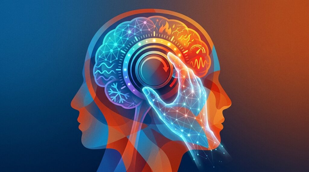 The hypothalamus works like a thermostat: during illness the target temperature shifts upward