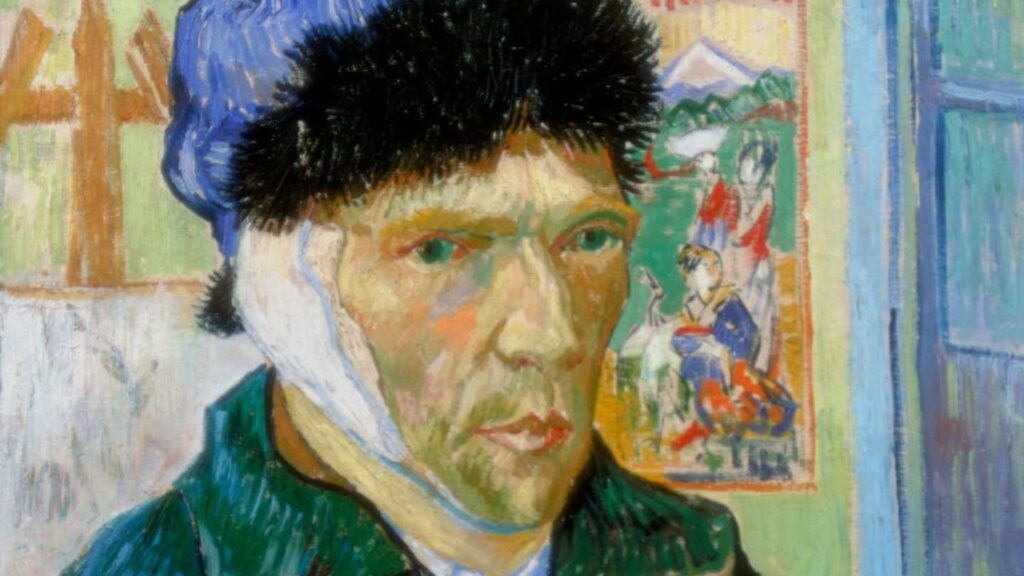 We know that Van Gogh cut off his earlobe, but we don't realize why. Photo.