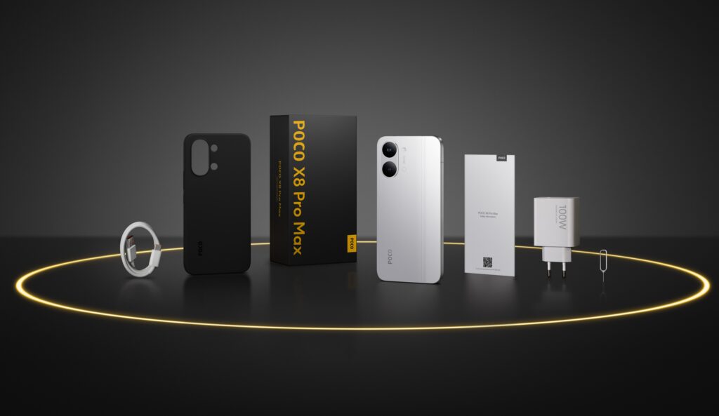 POCO X8 Pro Max: Specifications and Key Features. The white version looks top-notch. POCO X8 Pro Max: Specifications and Key Features. The white version looks top-notch. Photo.