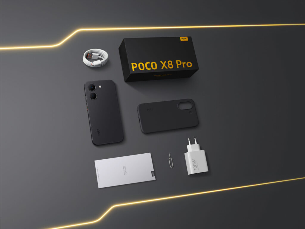 Differences between POCO X8 Pro and POCO X8 Pro Max. The smartphones look similar to each other. But there are still differences. Photo.