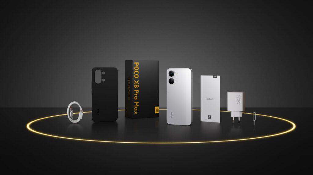 Differences between POCO X8 Pro and POCO X8 Pro Max. Pro Max traditionally gets more advanced hardware. Photo.