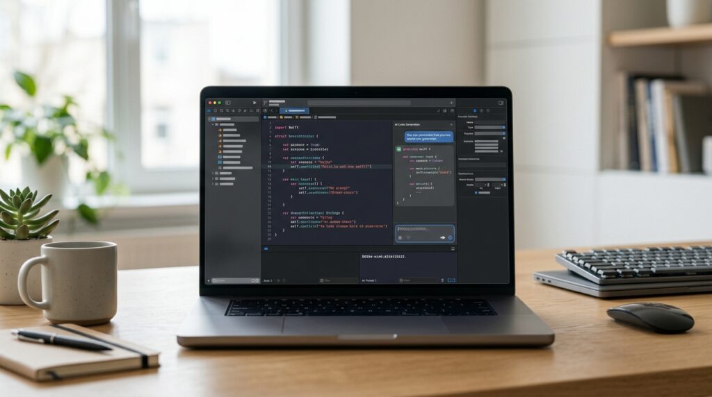 In its own Xcode, Apple actively uses the same vibe coding