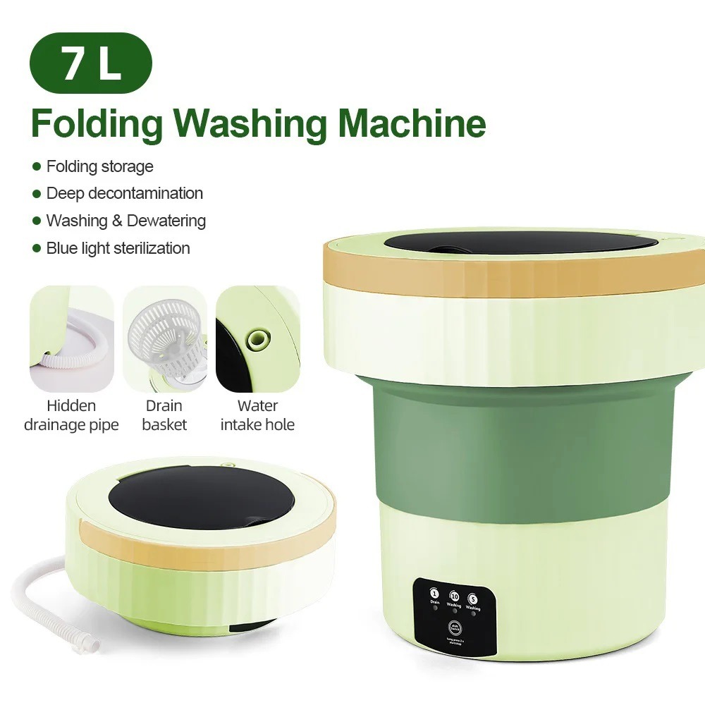 Portable Washing Machine. A small washer you can take with you. Portable Washing Machine. A small washer you can take with you. Photo.