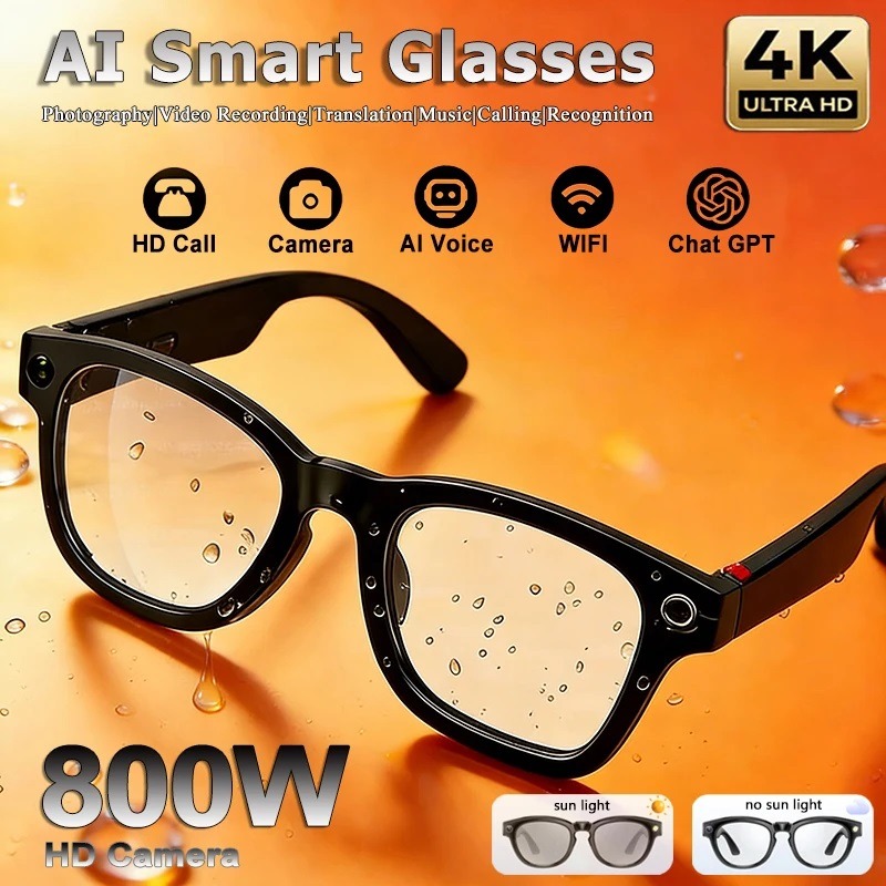 Smart Glasses with Camera and Microphone. Real smart glasses at a ridiculously low price. Smart Glasses with Camera and Microphone. Real smart glasses at a ridiculously low price. Photo.