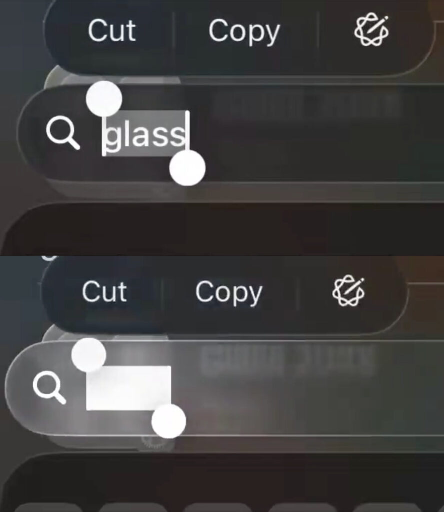 The top screenshot shows Reduce Bright Effects enabled