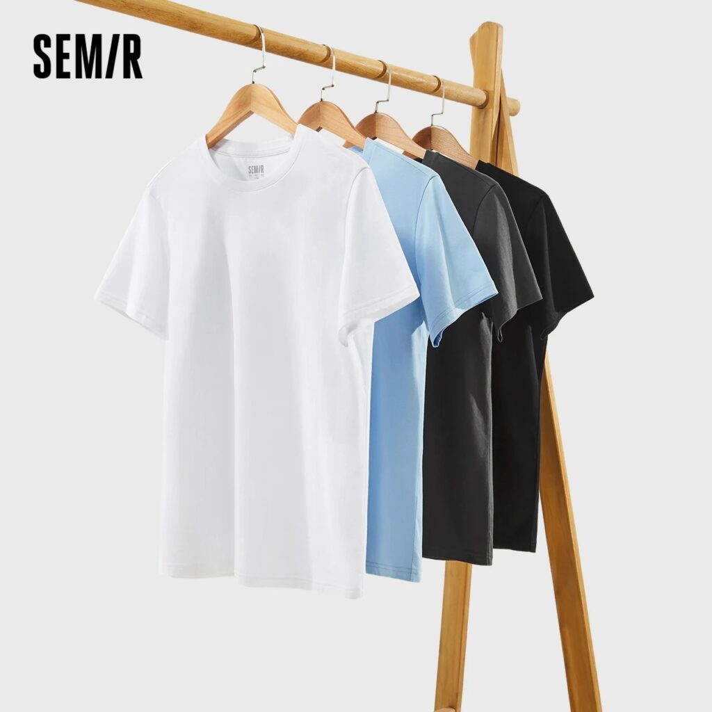 Cool t-shirts in any color. Photo.