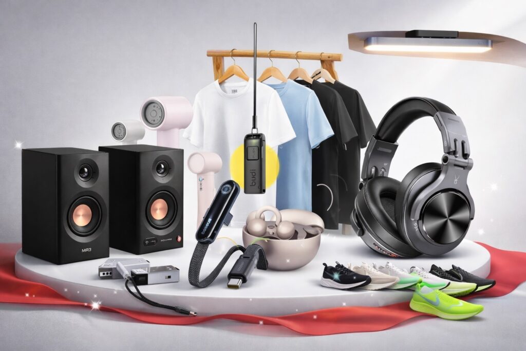 Breaking down great products at minimum prices. Photo.