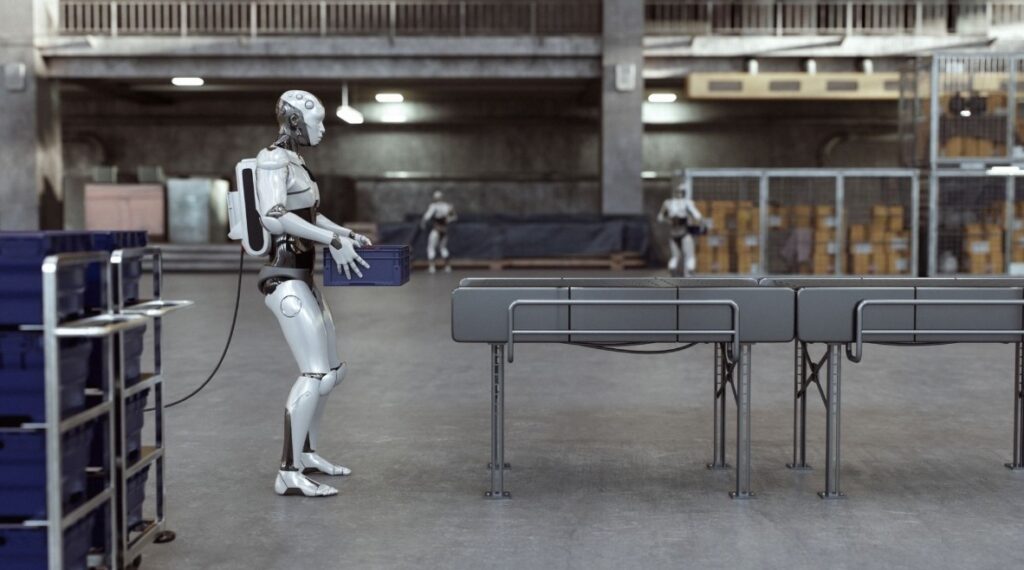 China Launches Schools for Robots: What Are They Being Taught? A robot learning to carry a tray. Image source: interestingengineering.com. China Launches Schools for Robots: What Are They Being Taught? A robot learning to carry a tray. Image source: interestingengineering.com. Photo.