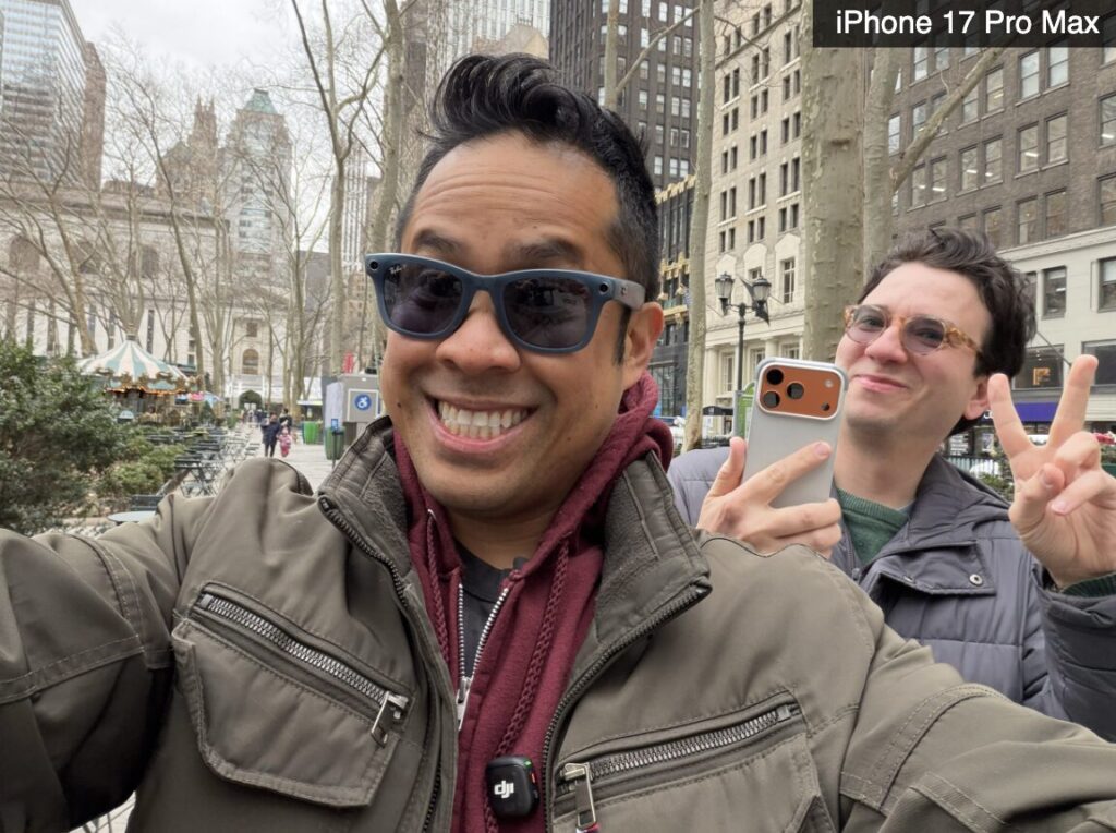 Where iPhone 17 Pro Max Beats Galaxy S26 Ultra. iPhone selfies are unrivaled. Image: tomsguide.com. Photo.