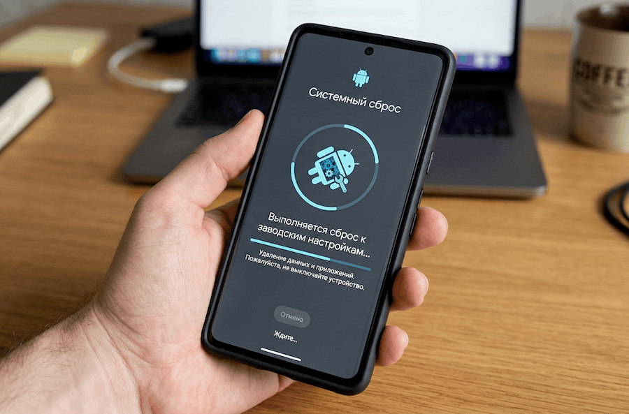Resetting a phone is easy. The hard part is not losing your data.