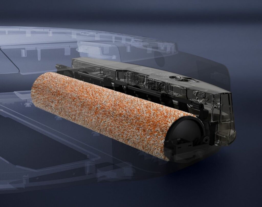 The roller works significantly more effectively than a regular cloth