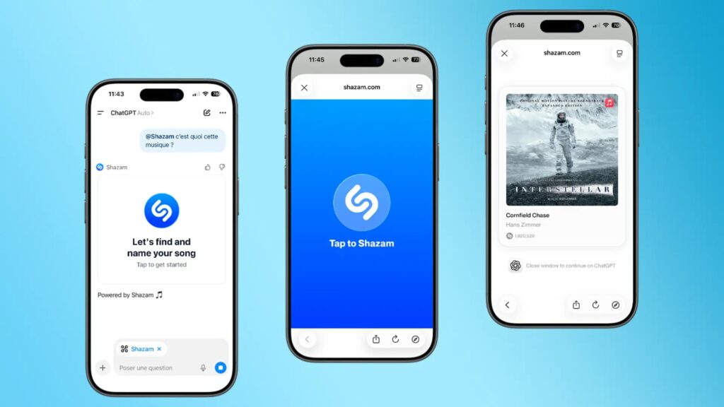 Shazam is now built right into the neural network. Image: justgeek.fr. Photo.