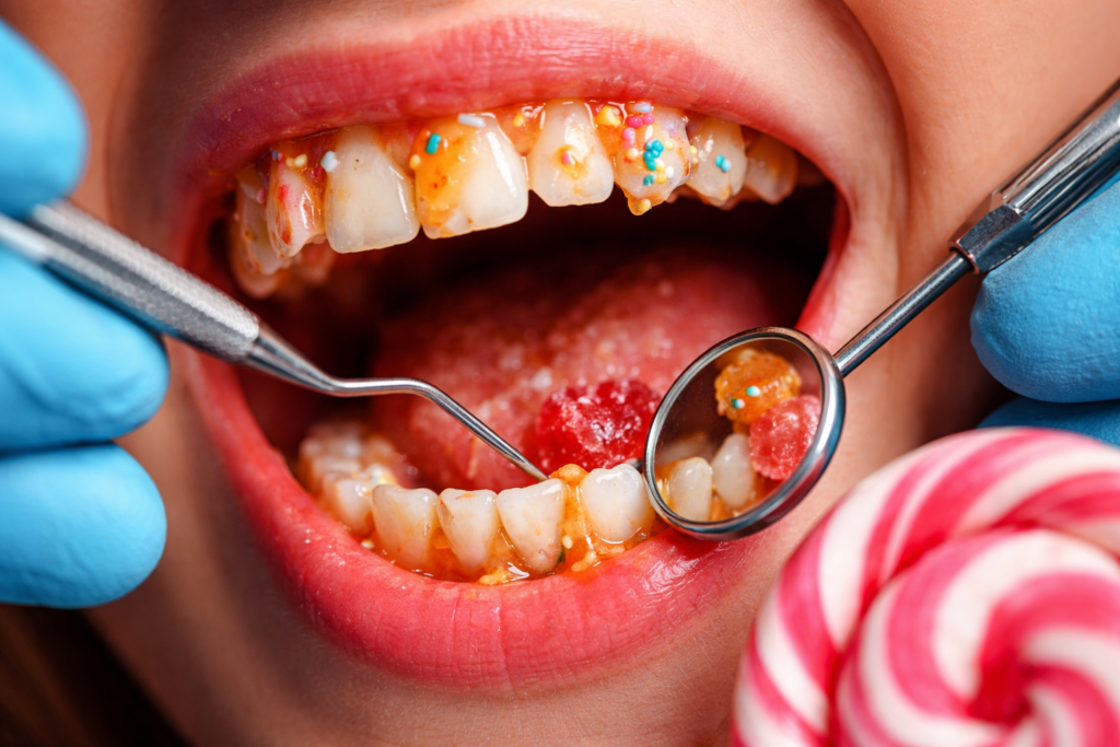 Dental Problems Appear Frequently. If you have dental problems, it might be because of sugar. Dental Problems Appear Frequently. If you have dental problems, it might be because of sugar. Photo.