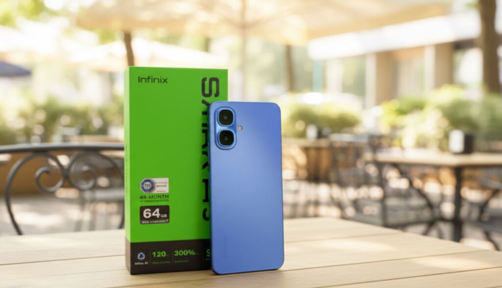Although it's an entry-level smartphone, its specs will help with courier work. Photo: devicenext