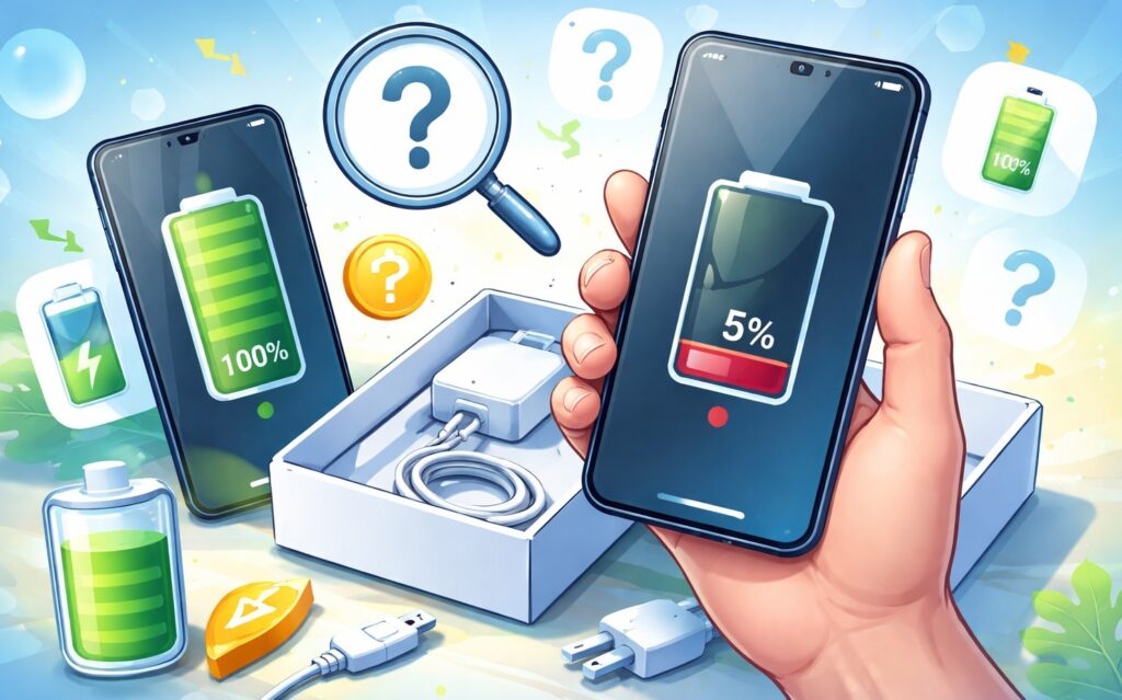 Do You Need to Fully Discharge a New Smartphone. Drain to zero or hold off? Photo.