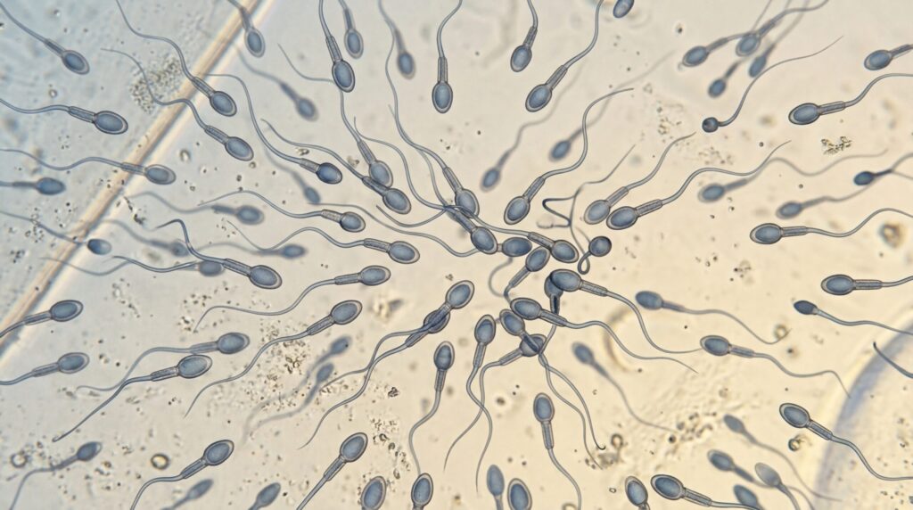Without gravity, sperm swim at normal speed but lose direction