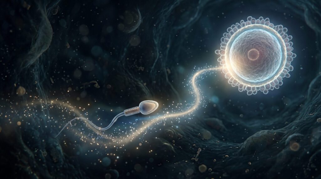 Progesterone helps sperm find the egg even without gravity — but in elevated doses