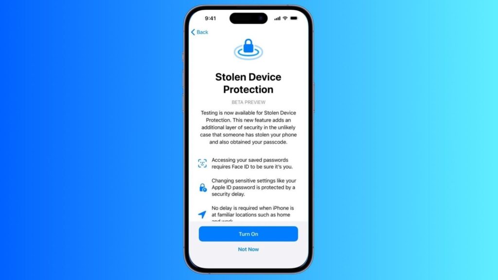 New features in iOS 26.4. Stolen Device Protection is now active by default. Photo: macrumors.com.