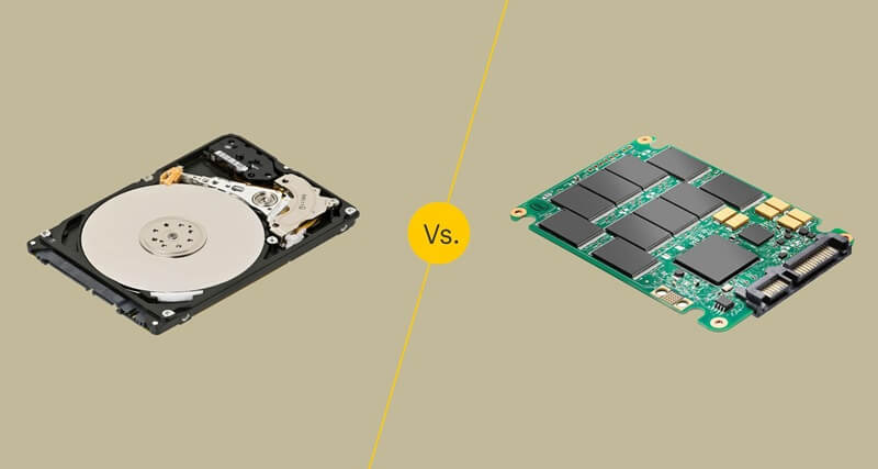 Which external drive to choose for Mac: HDD or SSD. SSD is smaller in size and handles transportation better. Image: computerinfo.ru. Photo.