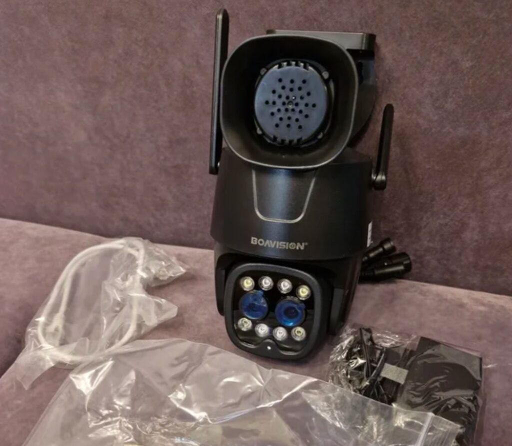 A PTZ camera with illumination will help keep your home secure