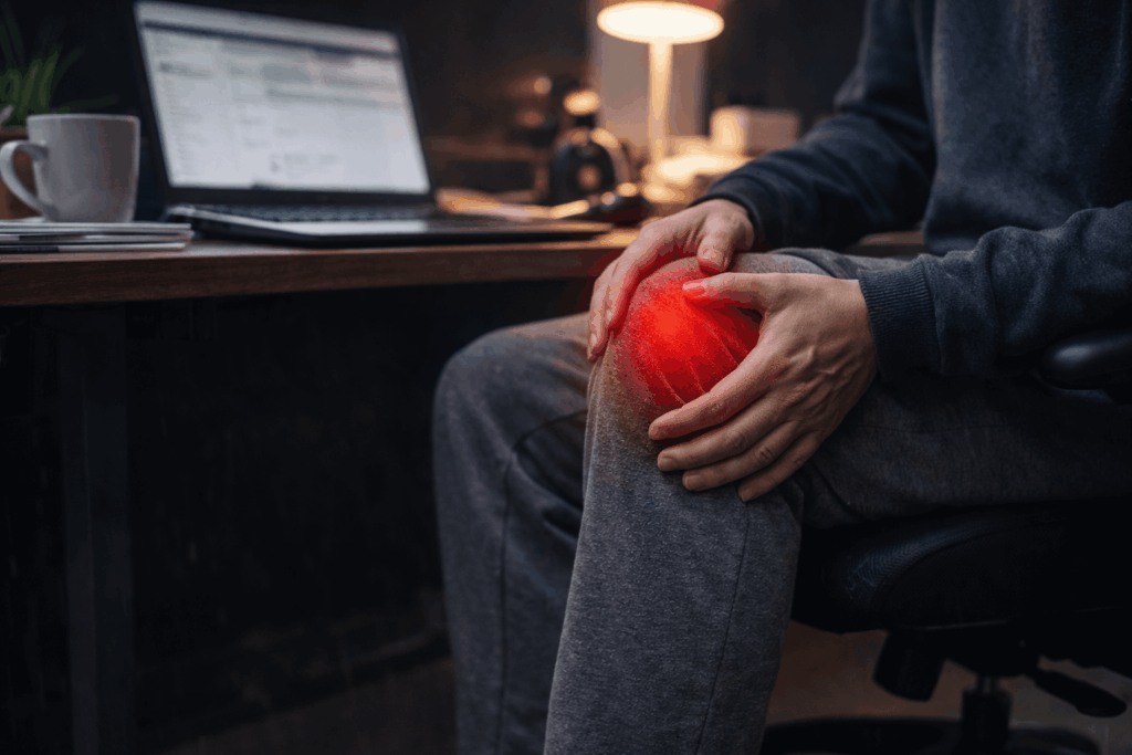 Why Joints Hurt in Bad Weather and When Pressure Drops. Cold, wind, humidity, and reduced activity can increase stiffness and unpleasant sensations in joints and old injuries. Photo.