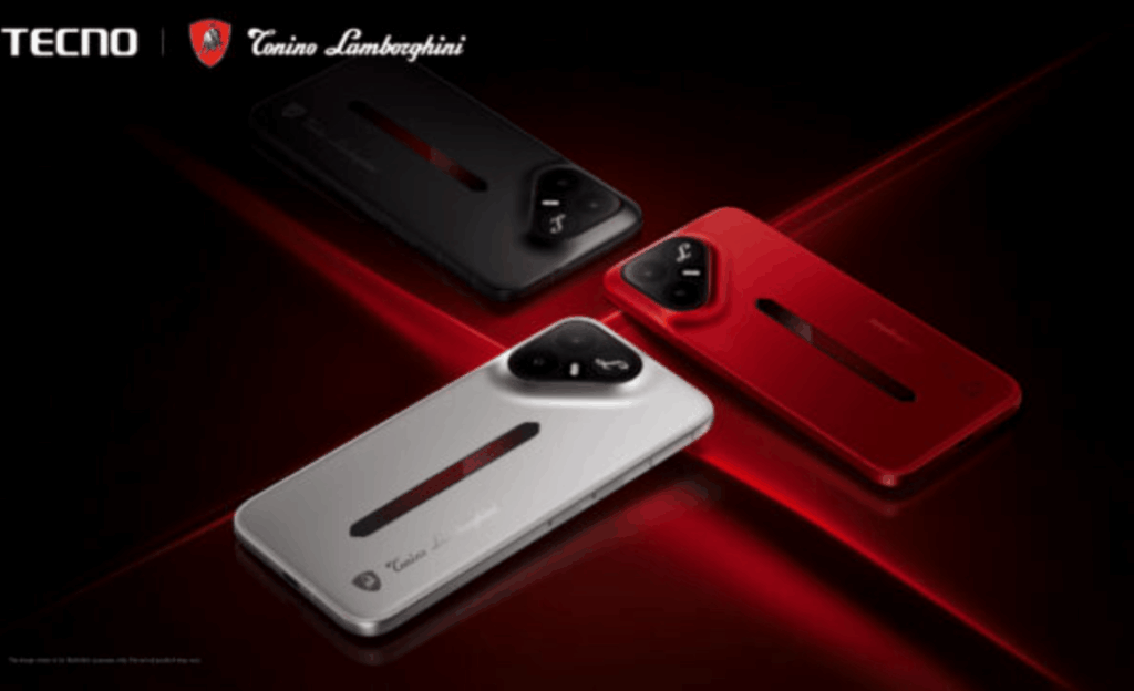 Tecno Pova Metal Tonino Lamborghini Edition. Photo.