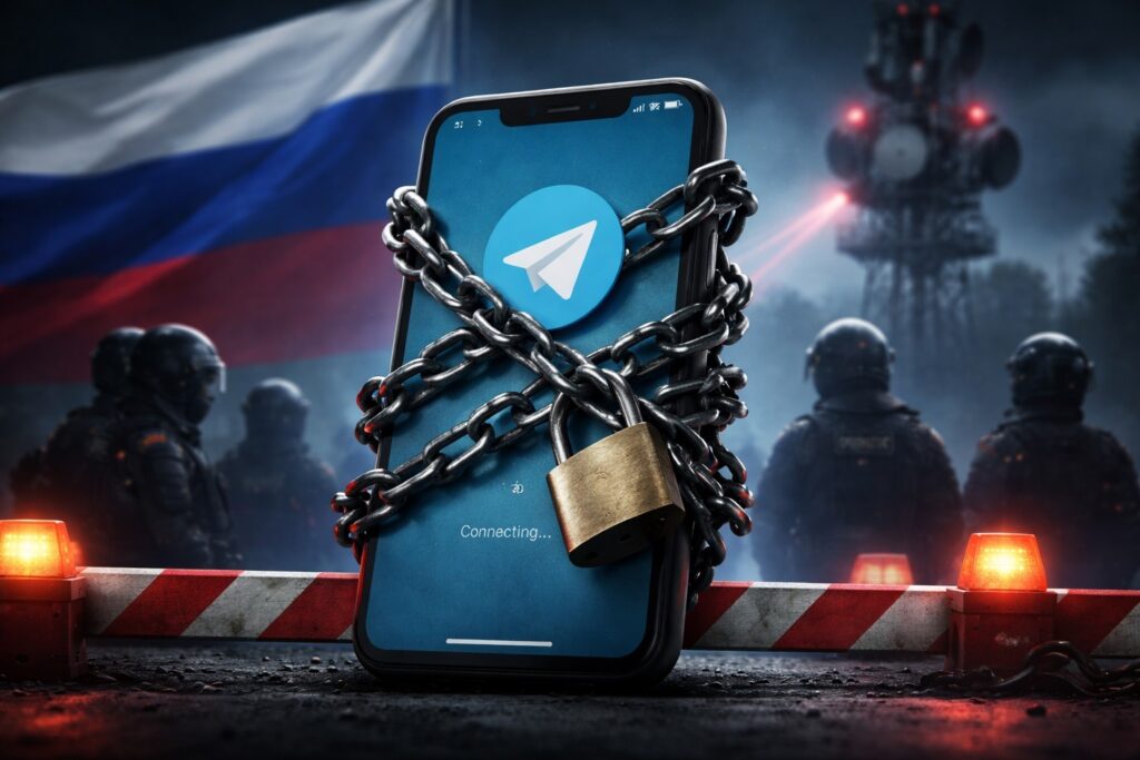 The Essence of Telegram Blocking in Russia. The messenger is already impossible to use. Photo.