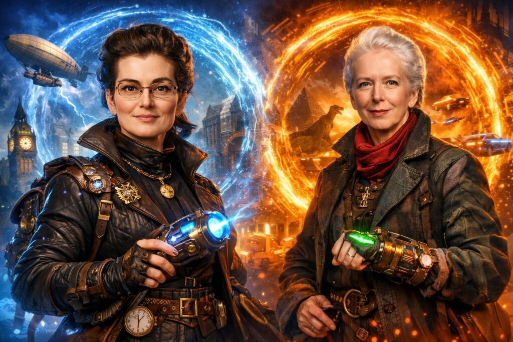 Charlotte Moberly and Eleanor Jourdain claimed they could travel through time