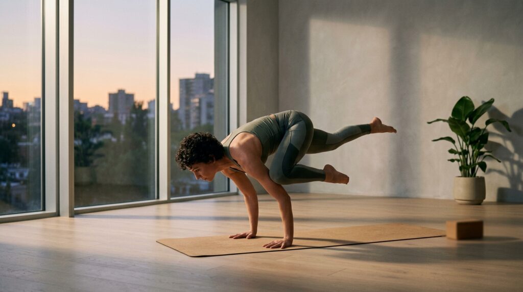 Intensive yoga is the leader among physical activities for improving sleep quality. Photo.