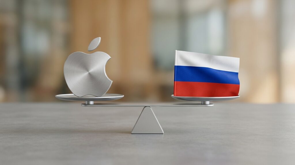 The conflict between Apple and Russian regulators affects a large number of users