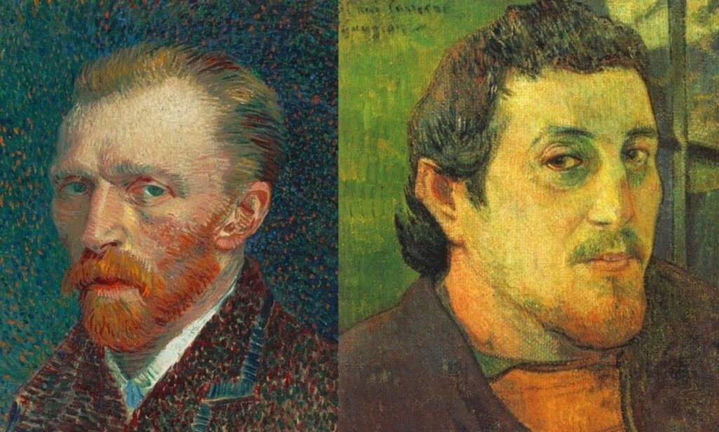Van Gogh and Paul Gauguin. Image source: Live Science. Photo.