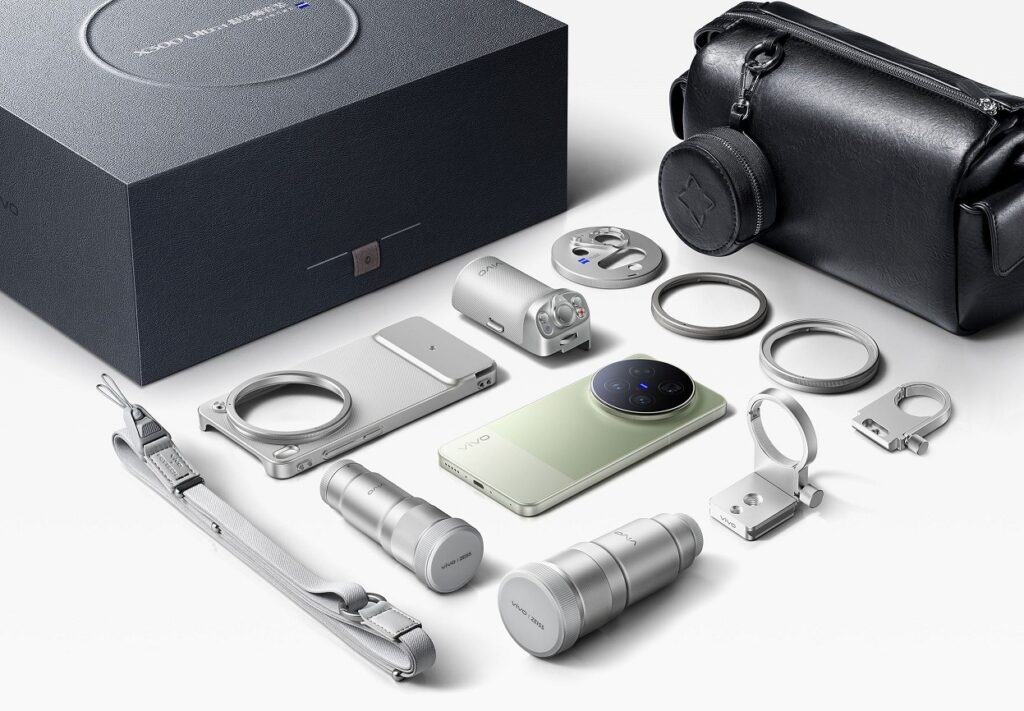 The developers created an extensive kit for photographers. Image: vivo. Photo.