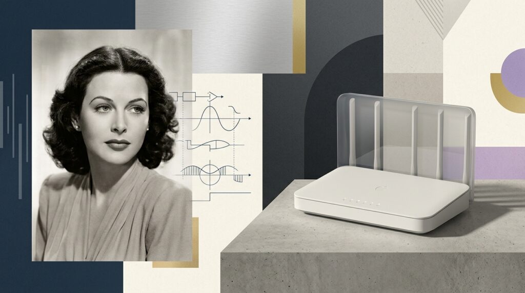 Actress Hedy Lamarr, whose idea laid the foundation for wireless technologies