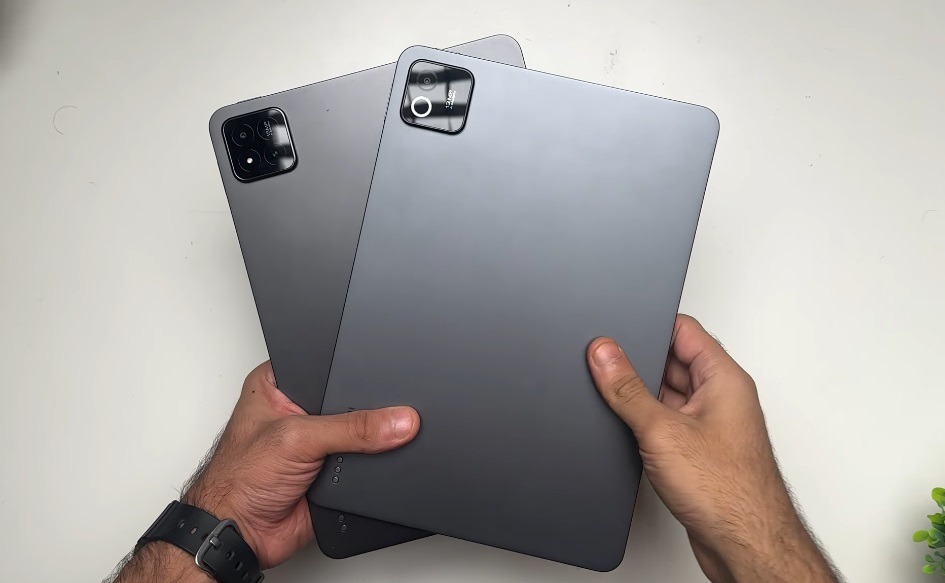 Xiaomi Pad 7 — left, Pad 8 — right. Image: Yousuf Vilayat. Photo.