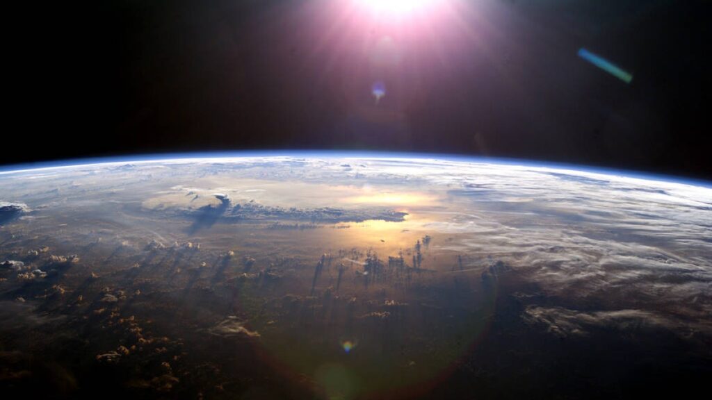 Melting polar ice redistributes Earth's mass from the poles to the equator