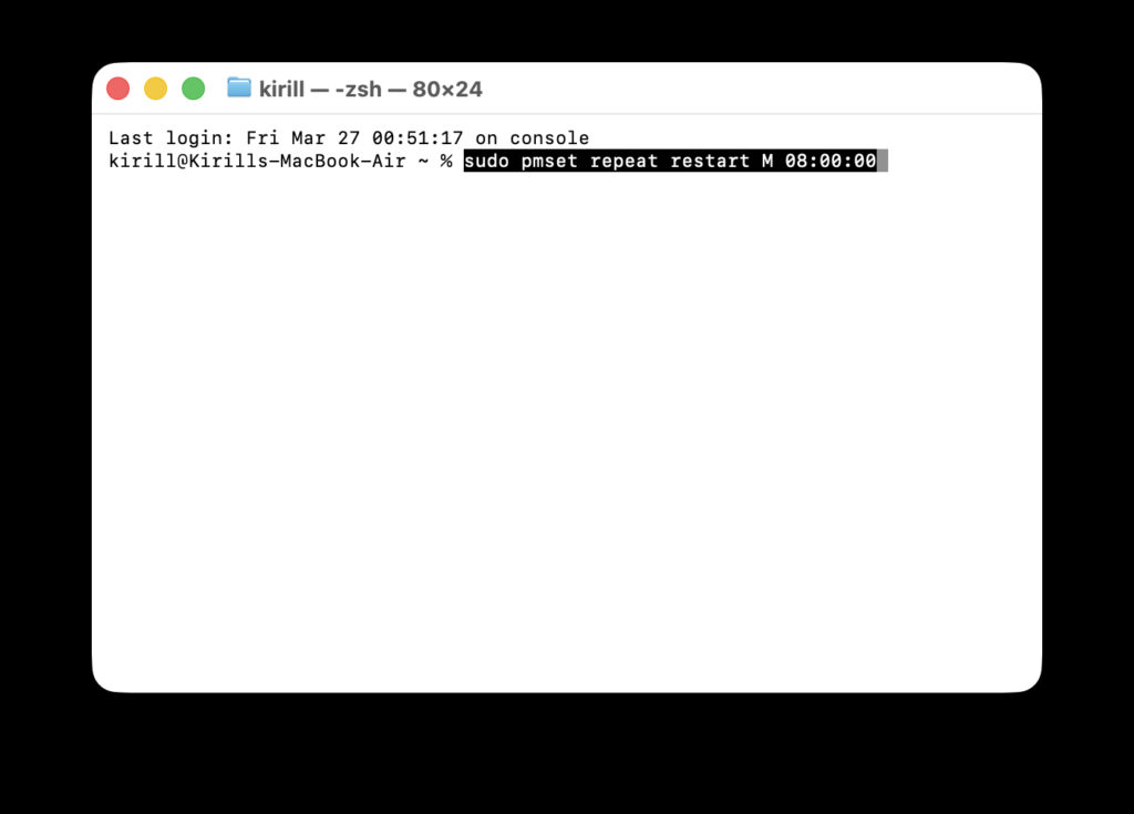 What to do if your Mac lost internet. Or set up a scheduled Mac restart.