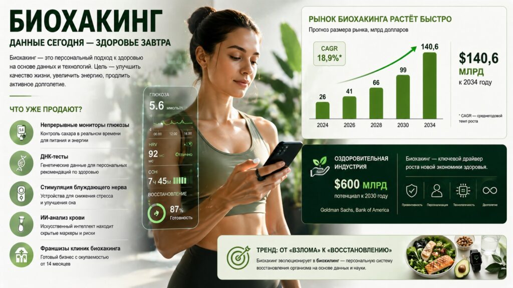 Biohacking is one of the most promising investment directions. Photo.