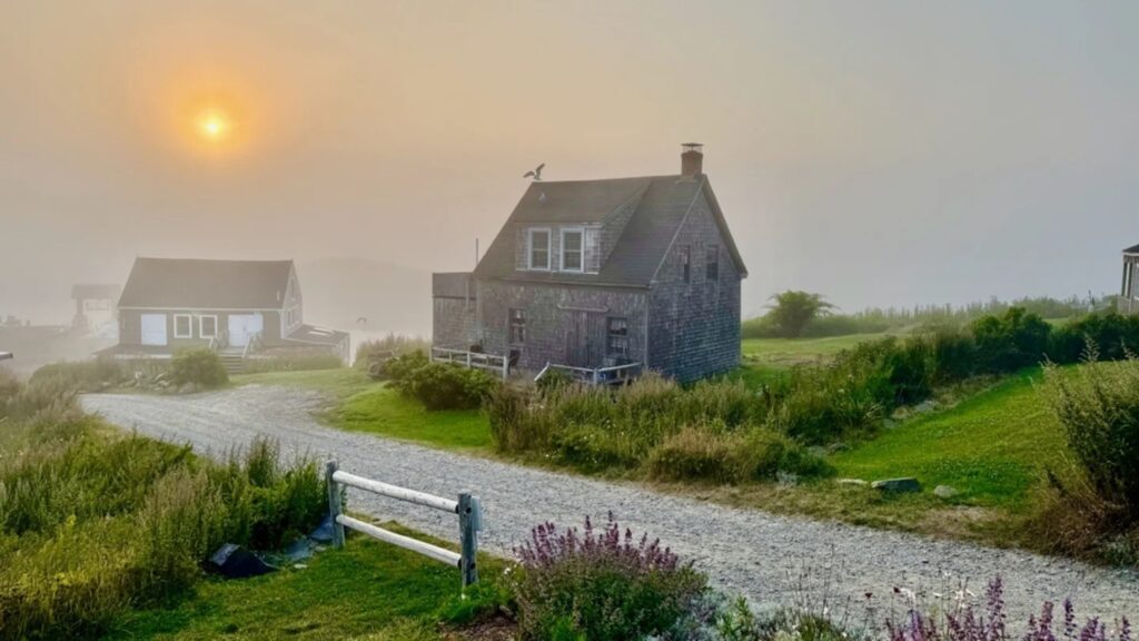 Monhegan Island, Maine. Photo.