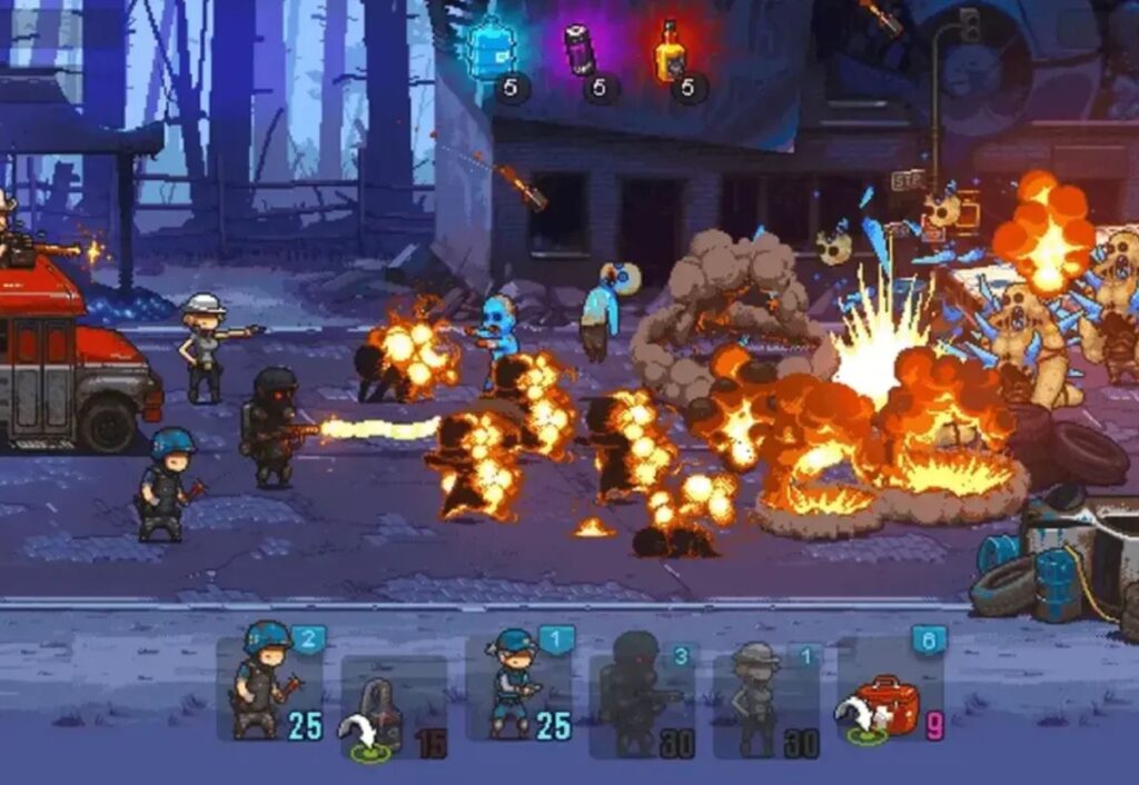 There's also this cool shooter with cartoon graphics