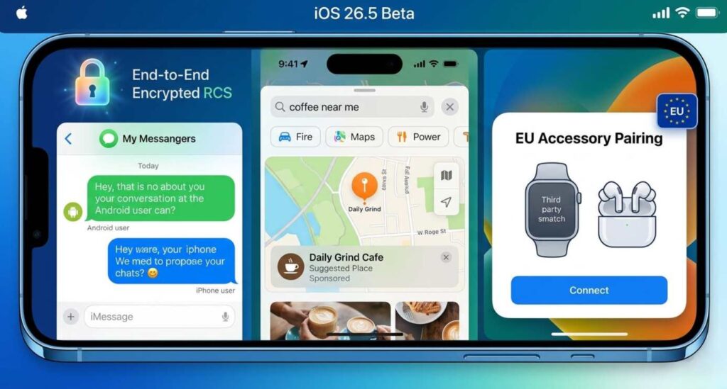 New features in iOS 26.5. The set of new additions is rather slim. Photo.
