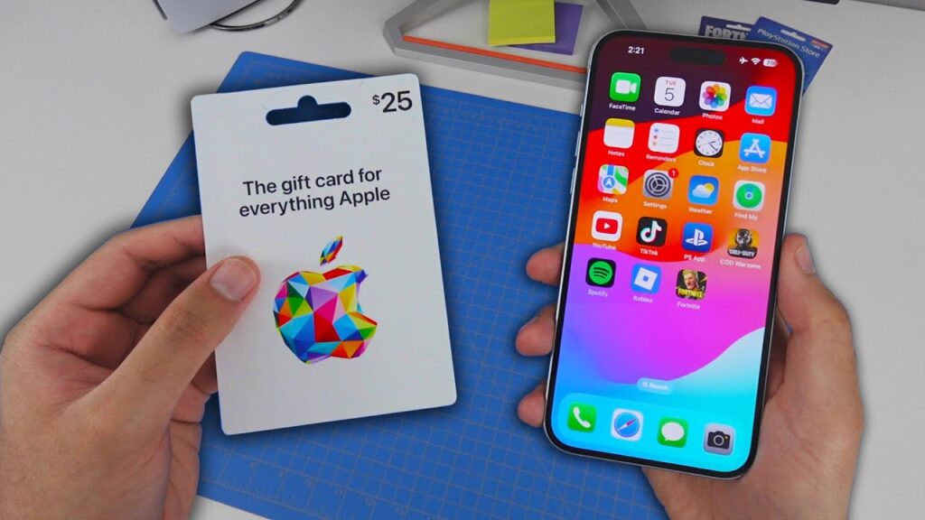 Apple gift cards in Russia now cost as much as a Boeing wing. Image: breezy.az. Photo.