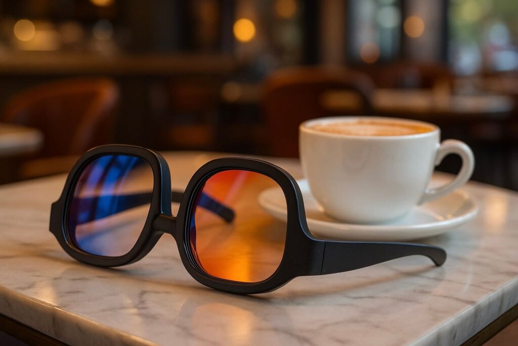 Four Apple Glasses Designs. There will be several different frames to suit any taste. Photo.