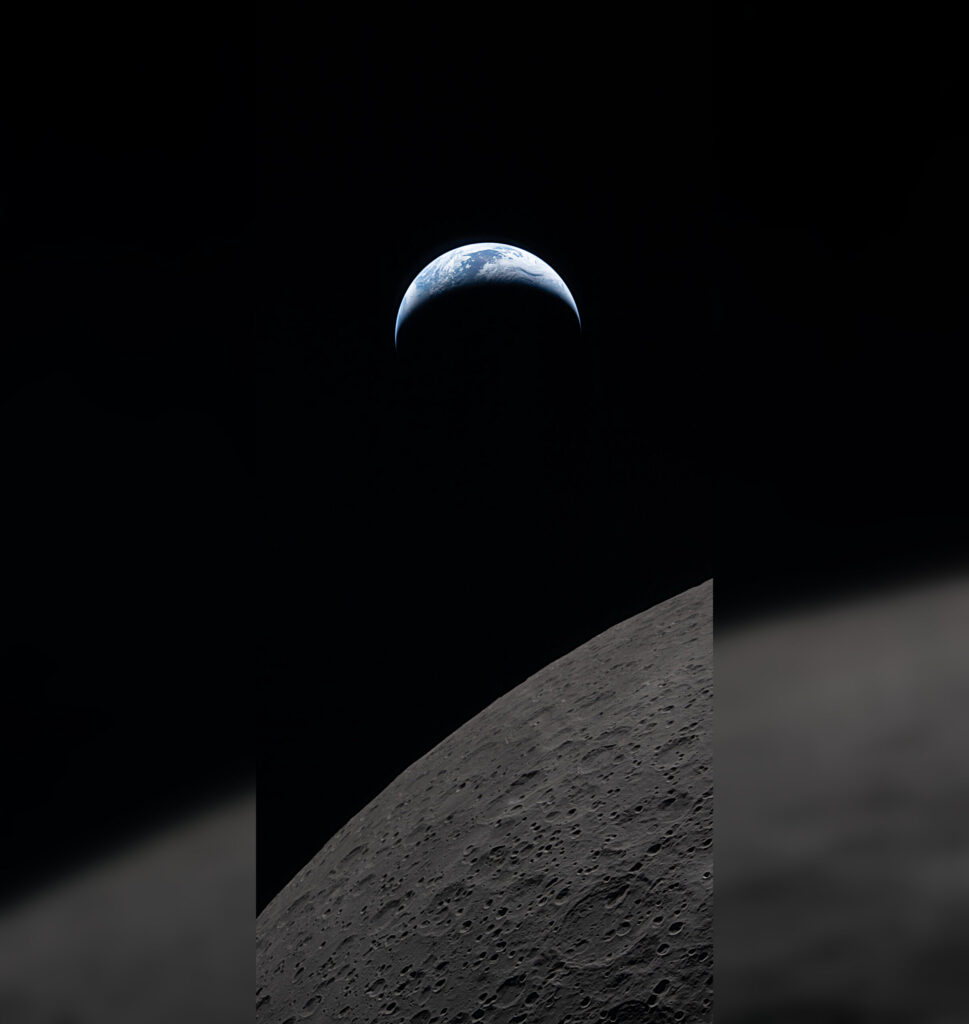 Earth from a distance