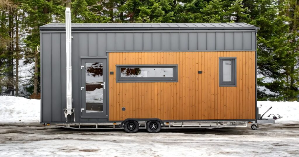 Tiny house Katrin by Craft House: compact yet fully functional living space. Image source: craft-house.eu. Photo.
