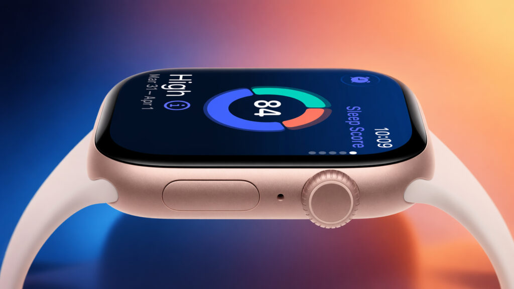 You can set up the sleep score on Apple Watch so that it only brings you benefits