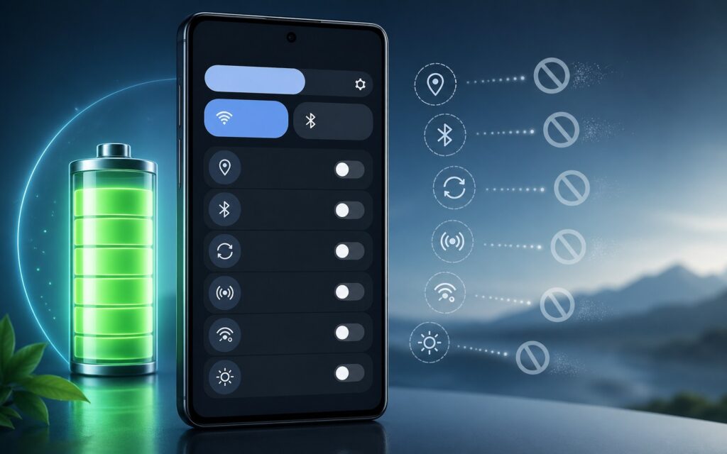 Disabling features that only make your smartphone battery worse